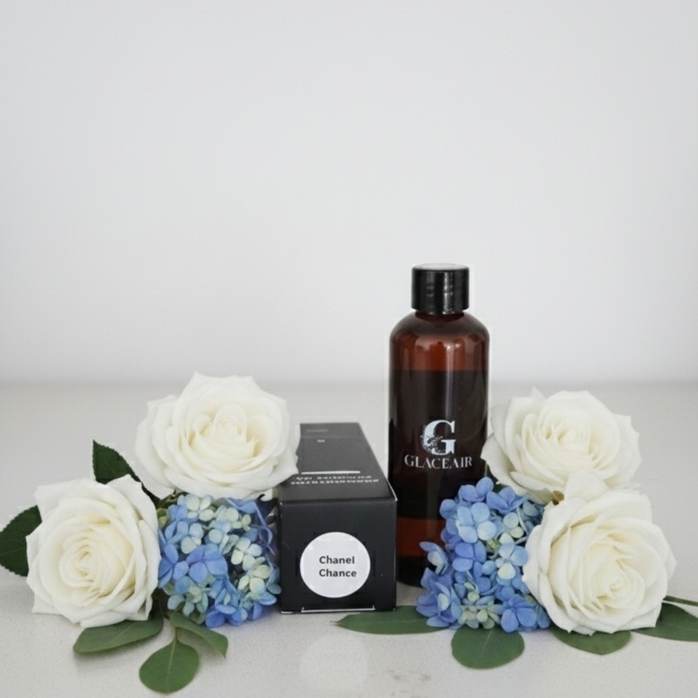 Glace Air Fragrance and Chanel Chance Oil